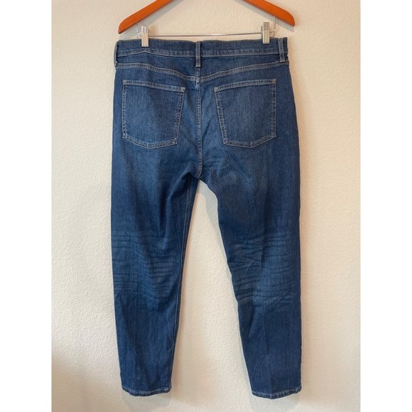 Banana Republic Dark Wash Girlfriend Jean - Picture 2 of 5